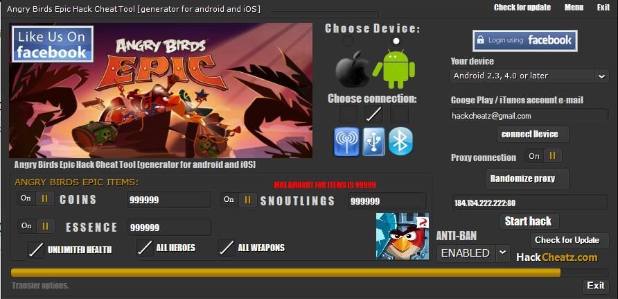 Angry birds epic hack tool